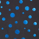 Lycra Lunares Metal Aguamarina - Ribes y Casals