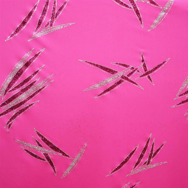 Lycra Lurex Danse Fond Fucshia - Ribes y Casals