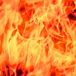 Lycra Mate Flames Feu - Ribes y Casals