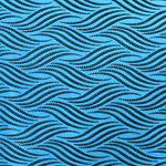 Lycra Vagues Brillantes Turquoise - Ribes y Casals