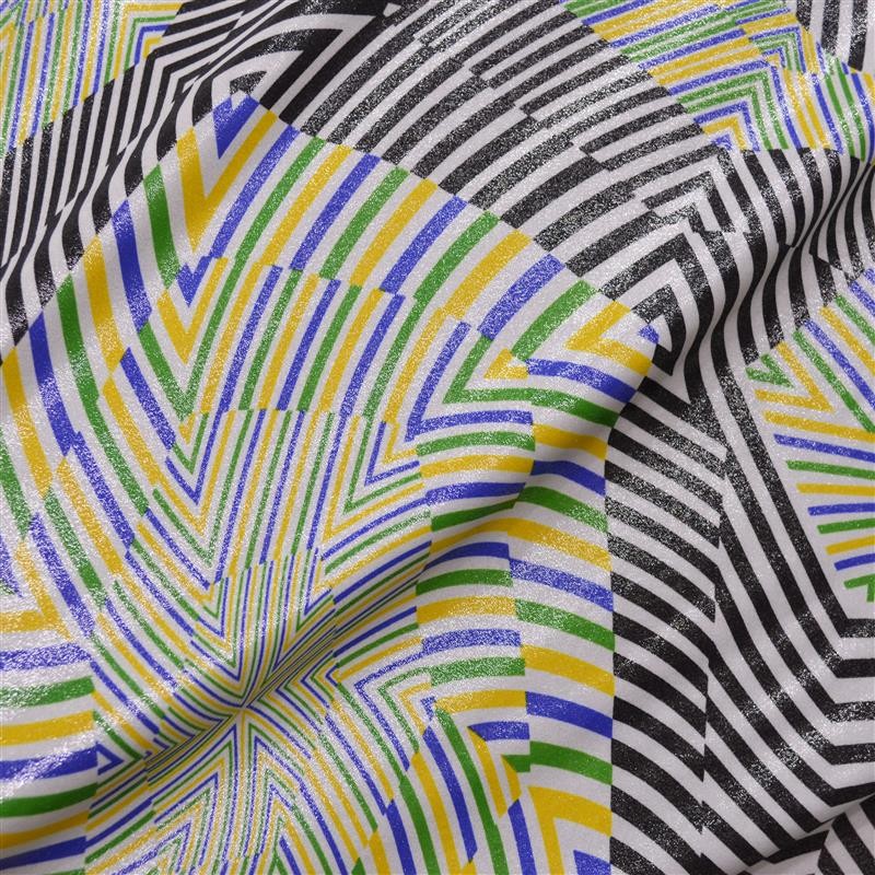 Lycra Psychédélique Jaune Vert - Ribes y Casals