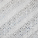 Lycra Paillettes Fleurs Blanc - Ribes y Casals