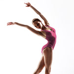 Retal Lycra Purpurina Fucsia 180x150 cm - Ribes y Casals