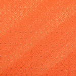 Lycra Paillettes Fleurs Orange Fluo - Ribes y Casals