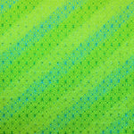 Lycra Paillettes Fleurs Vert Fluo - Ribes y Casals