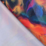 Lycra Foil Marbre Multicolore - Ribes y Casals