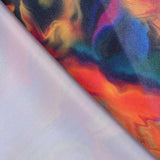 Lycra Foil Marbre Multicolore - Ribes y Casals