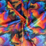 Lycra Foil Marbre Multicolore - Ribes y Casals