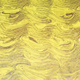 Lycra Foil marbré jaune - Ribes y Casals