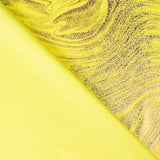Lycra Foil marbré jaune - Ribes y Casals
