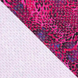 Lycra Lurex Fuchsia Léopard - Ribes y Casals