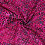 Lycra Lurex Fuchsia Léopard - Ribes y Casals