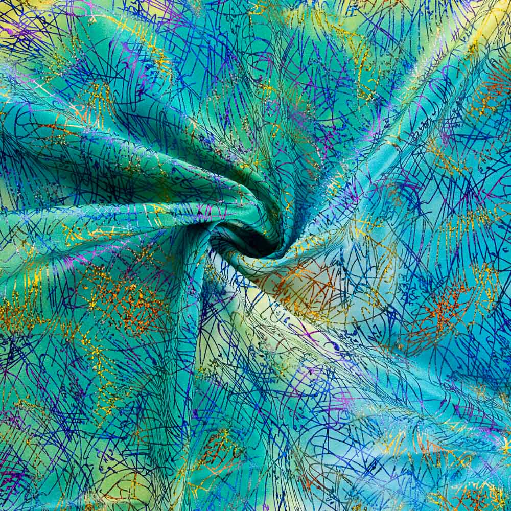 Lycra Gradé Araignée Vert - Ribes y Casals