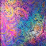 Lycra Dégradé Araignée Violet - Ribes y Casals