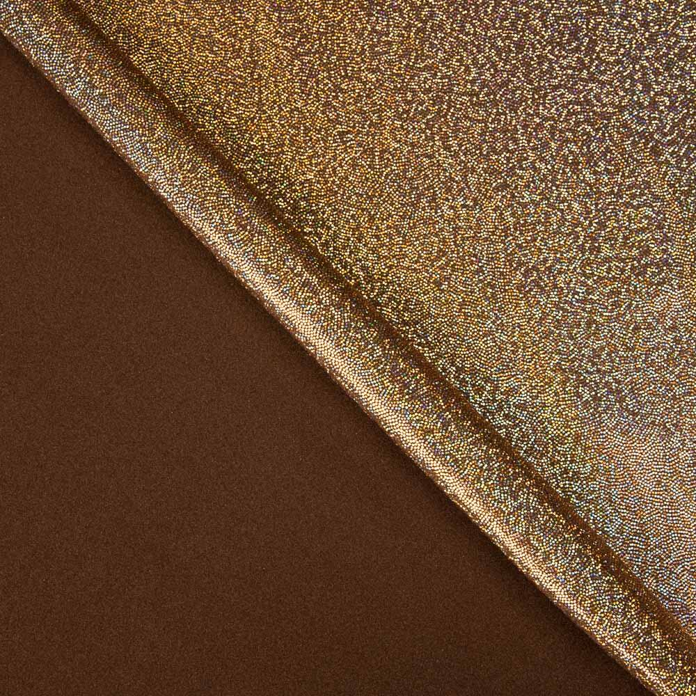 Lycra Mystique Holograph Marron - Ribes y Casals