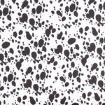 Lycra Imprime Dalmatien Fond Blanc - Ribes y Casals