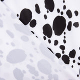 Lycra Imprime Dalmatien Fond Blanc - Ribes y Casals
