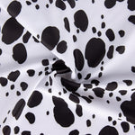 Lycra Imprime Dalmatien Fond Blanc - Ribes y Casals