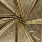 Tissu extensible imprimé métallisé – Disco Gold - Ribes y Casals