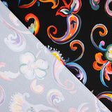 Tricoté Spandex Fleurs Multicolore - Ribes y Casals