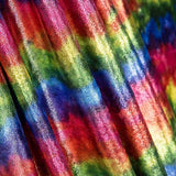 Velours Lycra Feuille Dégradé Multicolore - Ribes y Casals