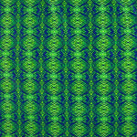 Lycra Imprimé Losanges Vert - Ribes y Casals