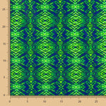 Lycra Imprimé Losanges Vert - Ribes y Casals