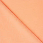 Retal Punto Fino Lycra Jacquard Salmón 180x140 cm - Ribes y Casals