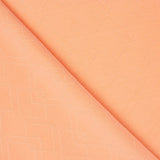 Retal Punto Fino Lycra Jacquard Salmón 180x140 cm - Ribes y Casals