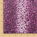 Lycra Lamé Léopard Cyclamen - Ribes y Casals