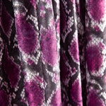 Lycra Lamé Serpent Cyclamen - Ribes y Casals