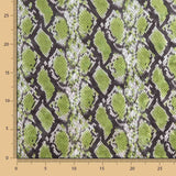 Lycra Lamé Serpent Vert - Ribes y Casals