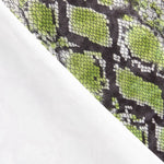 Lycra Lamé Serpent Vert - Ribes y Casals