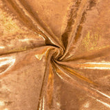 Velours Lycra Foil Orange - Ribes y Casals