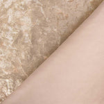 Retal Terciopelo Lycra Foil Beige 120x140 cm - Ribes y Casals