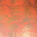Lycra Foil marbré orange - Ribes y Casals