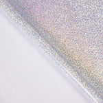 Retal Lycra Mystique Holograph Blanco 90x140 cm - Ribes y Casals