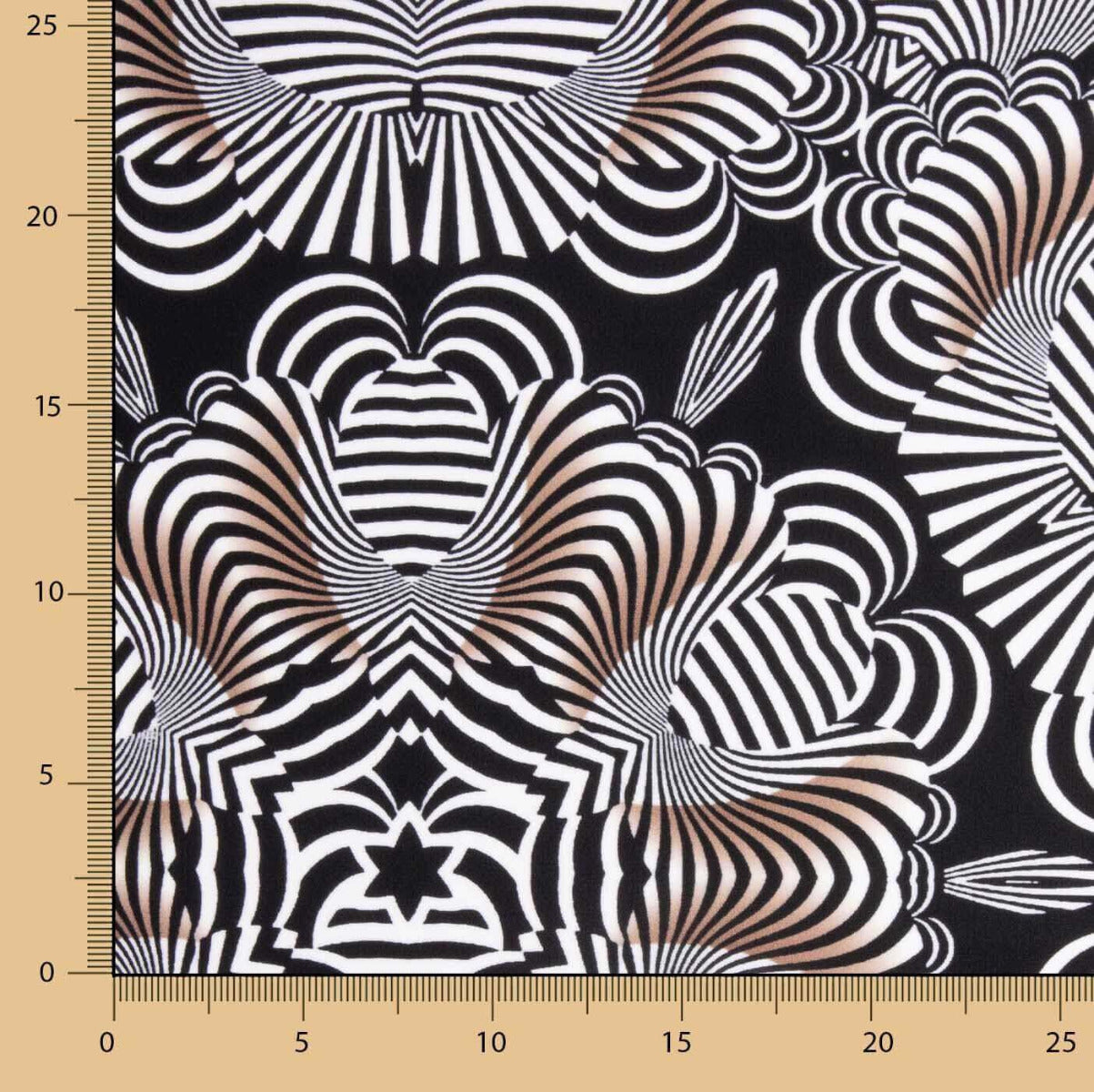 Tricoté Spandex Psycho Café - Ribes y Casals