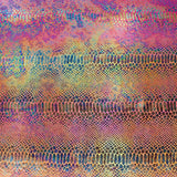 Lycra Foil Serpent Rose - Ribes y Casals