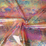 Lycra Foil Serpent Rose - Ribes y Casals