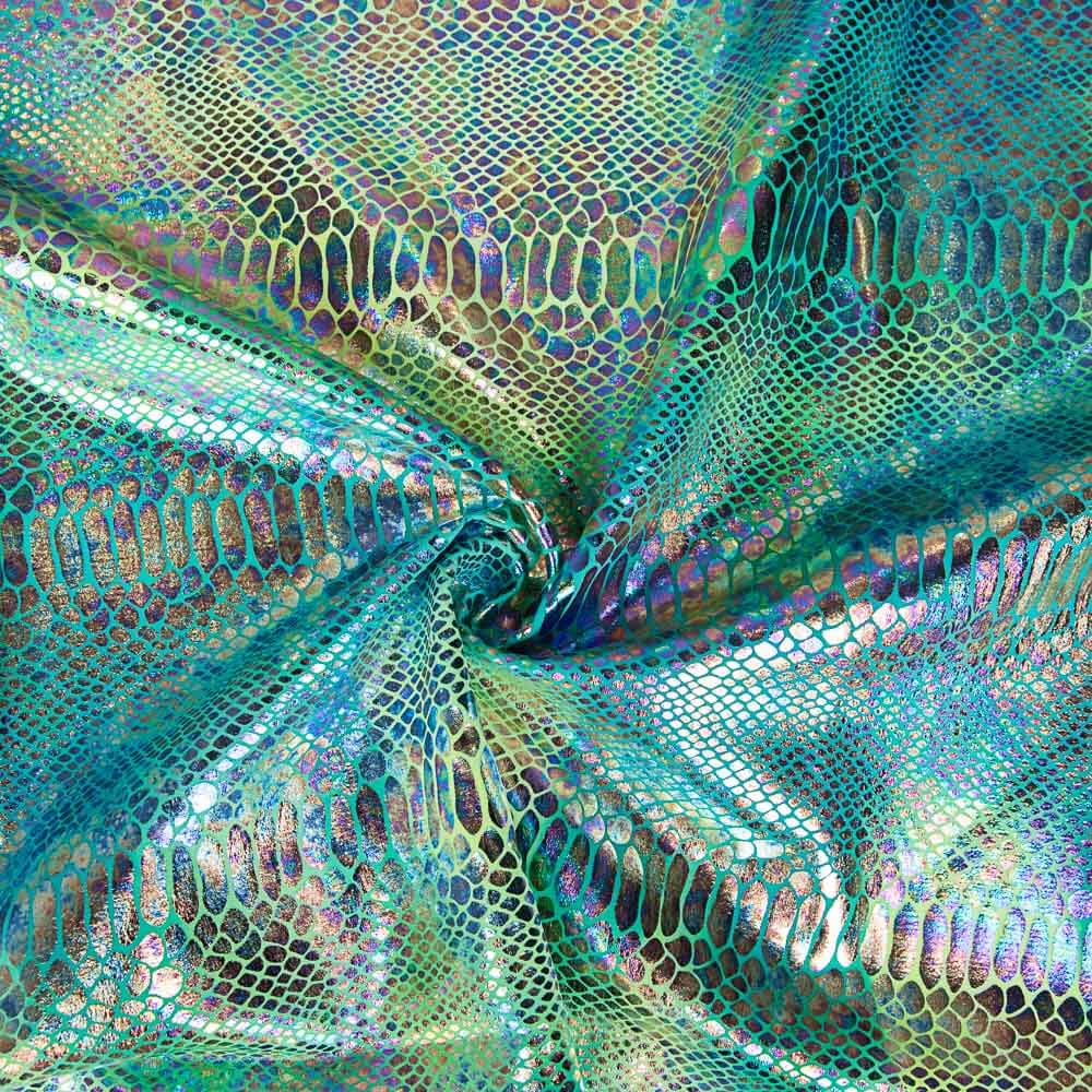 Lycra Foil Serpent Vert - Ribes y Casals