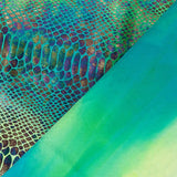Lycra Foil Serpent Vert - Ribes y Casals