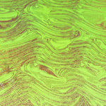 Lycra Foil marbré vert - Ribes y Casals