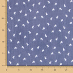 Lyocell Spandex Bateaux Bleu - Ribes y Casals