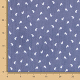 Lyocell Spandex Bateaux Bleu - Ribes y Casals