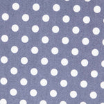 Lyocell Spandex Pois 1mm Bleu - Ribes y Casals
