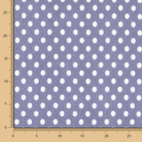 Lyocell Spandex Pois 1mm Bleu - Ribes y Casals