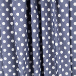 Lyocell Spandex Pois 1mm Bleu - Ribes y Casals