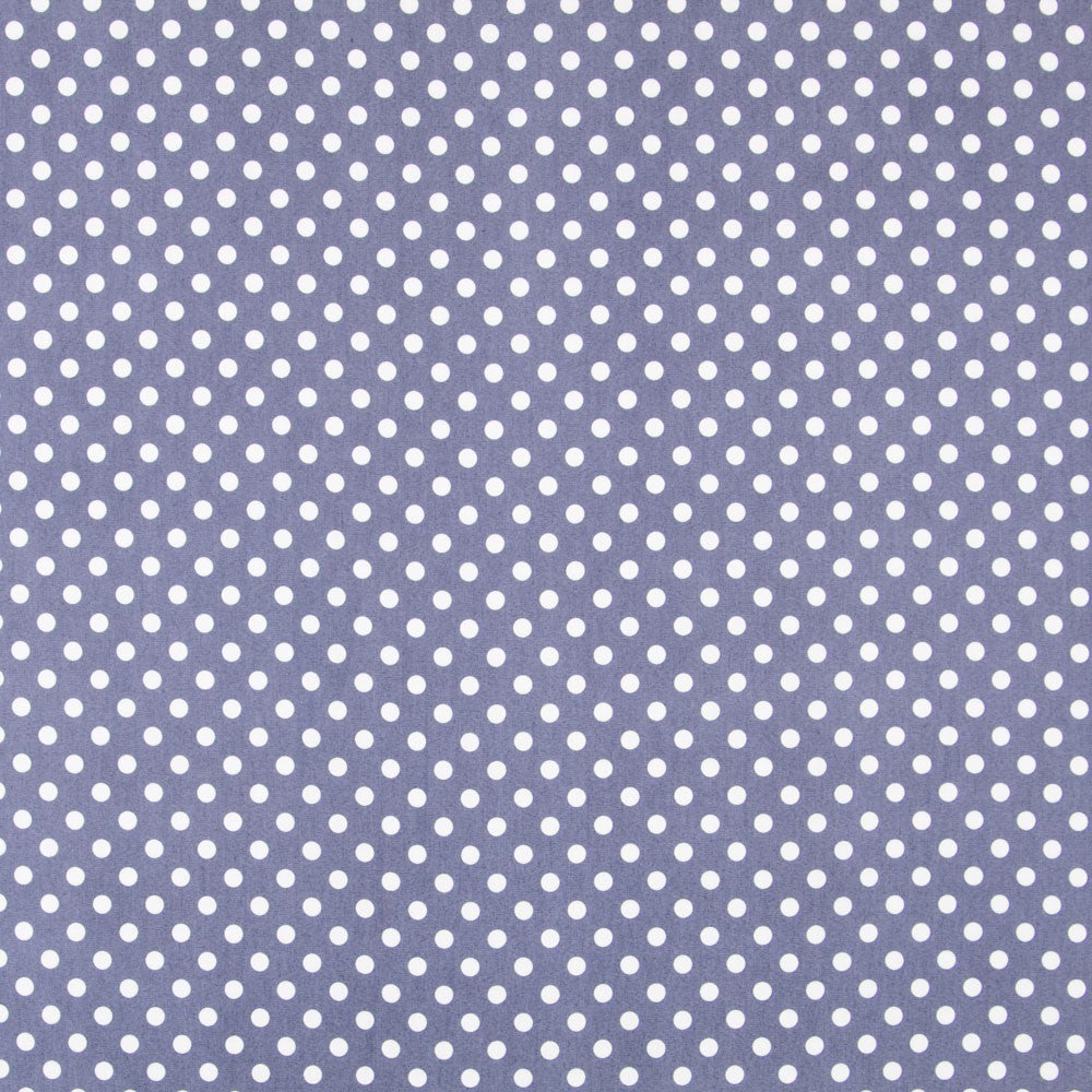 Lyocell Spandex Pois 1mm Bleu - Ribes y Casals