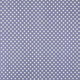 Lyocell Spandex Pois 1mm Bleu - Ribes y Casals